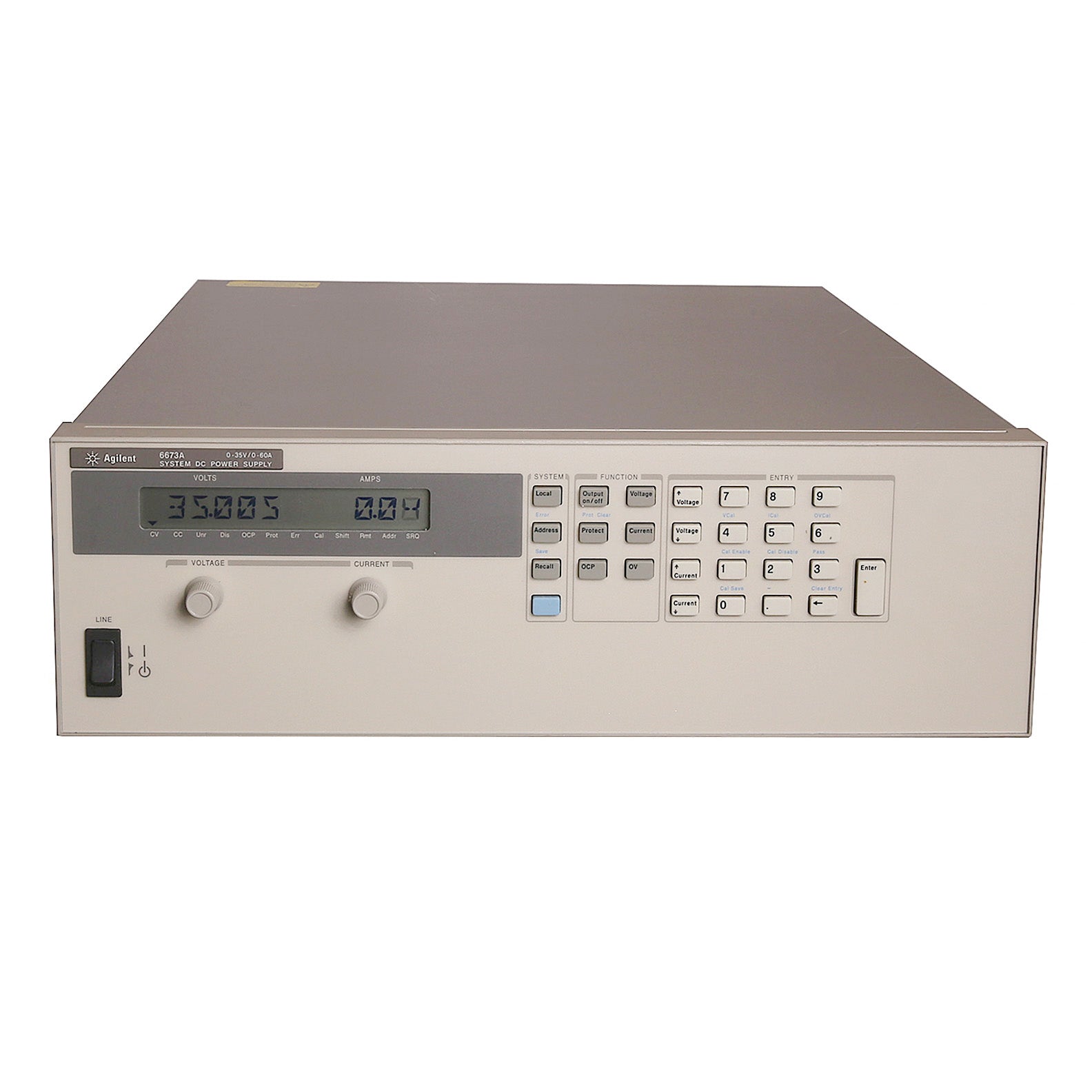 Keysight / Agilent 6673A System DC Power Supply, 0 to 35 Vdc, 0 to 60 A,  2000 W