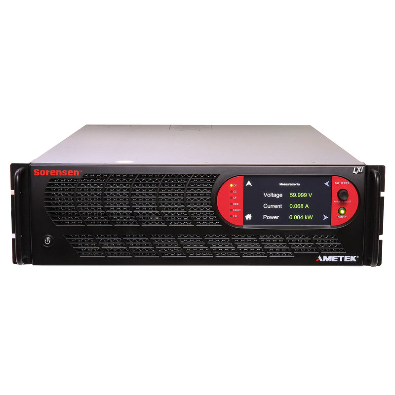 Ametek / Sorensen SGX60X250C-0ASAR Programmable Precision High Power DC Power Supply, 0 to 60 Vdc, 0 to 250 A