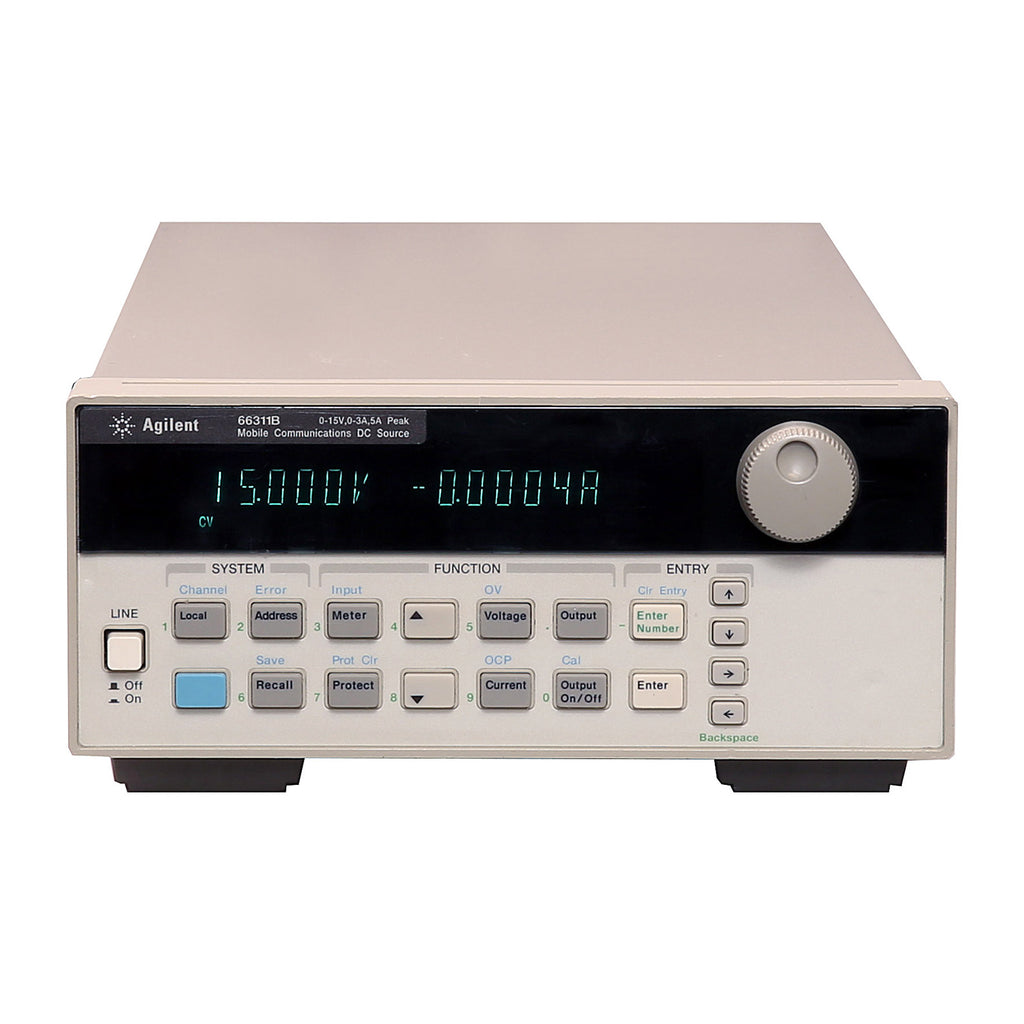 Keysight / Agilent Mobile 66311B Mobile Communications DC Source, 0 to 15  Vdc, 0 to 3 A