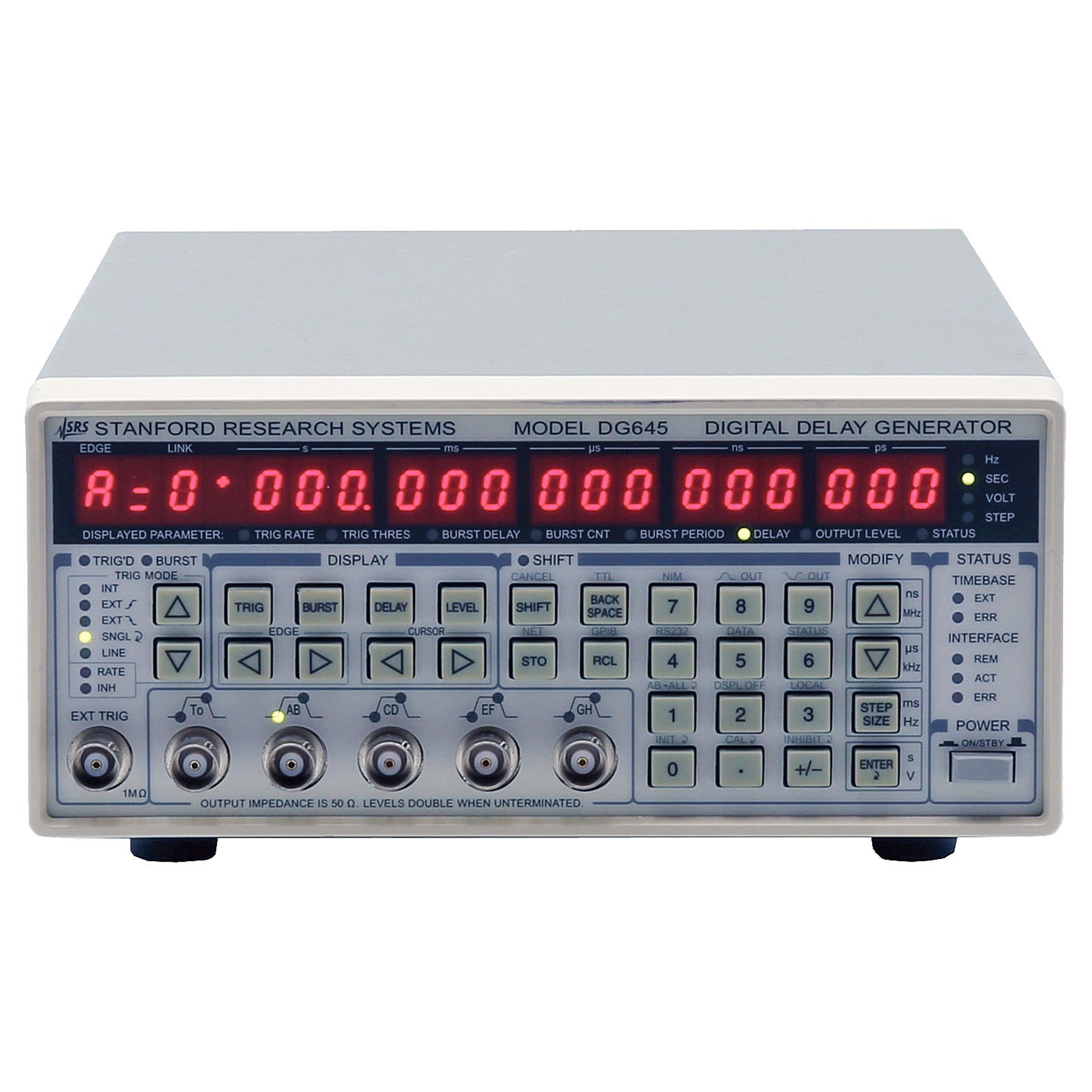 Stanford Research DG645 Four Channel Digital Delay Generator