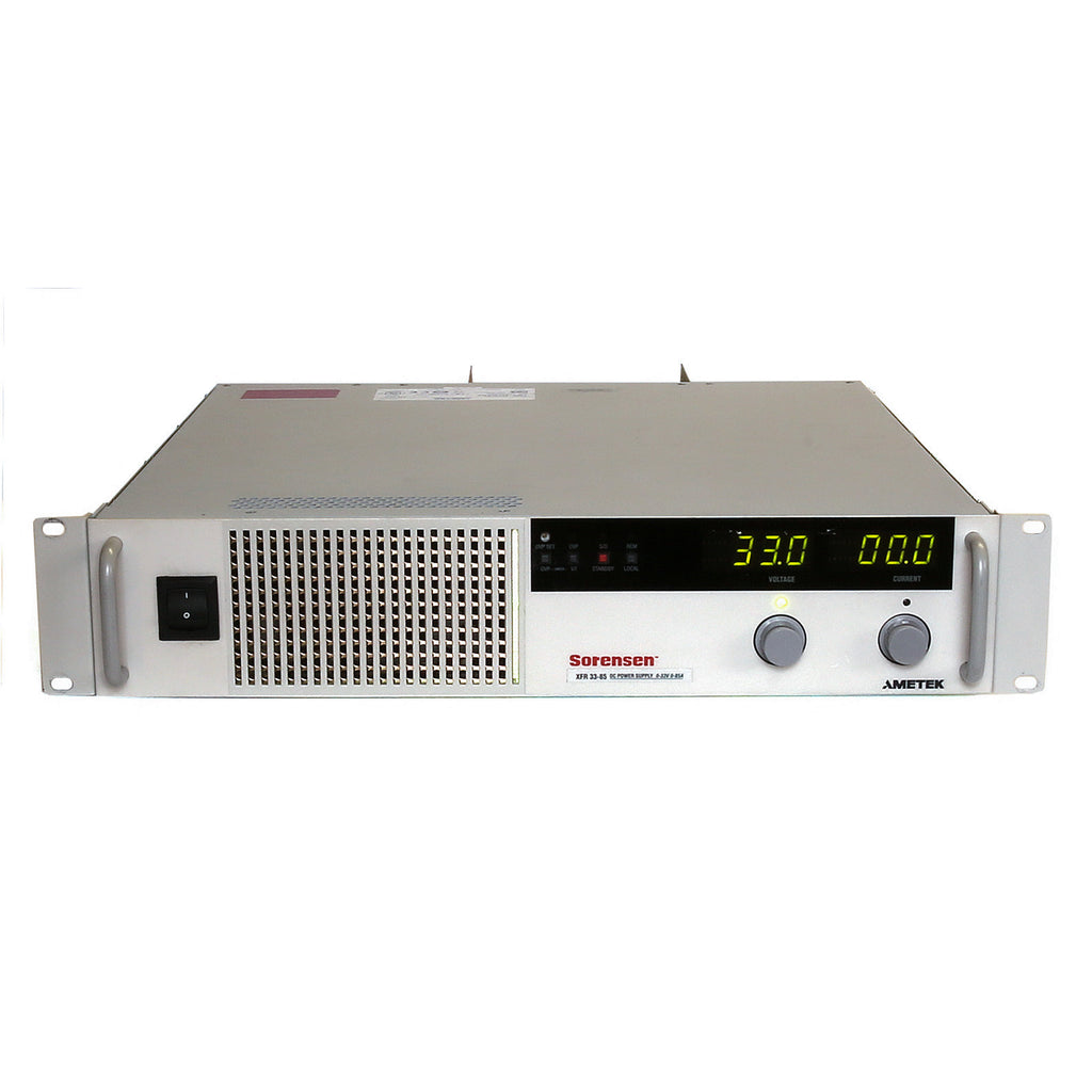 Xantrex XFR 7.5-300 Programmable DC Power Supply, 0-7.5 Vdc, 0-300 A